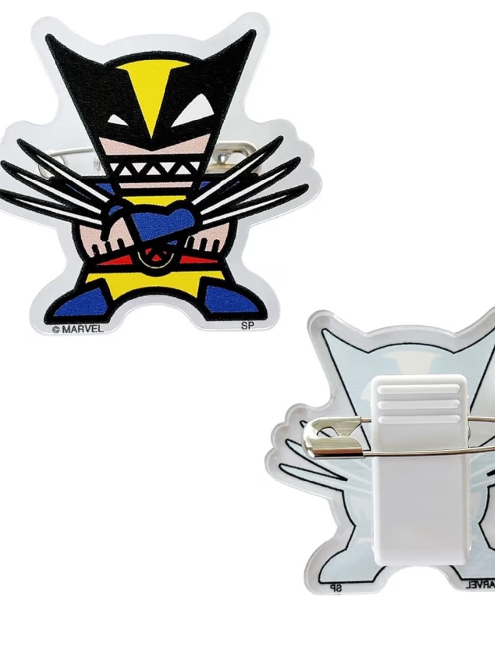 Small Planet Marvel Wolverine Acrylic Badge SD